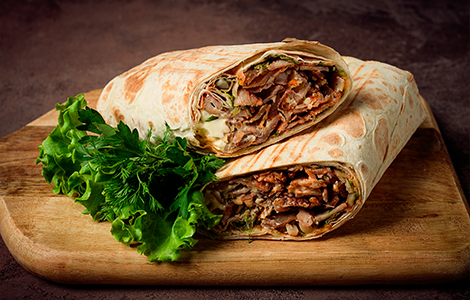 Mix Shawarma Wrap
