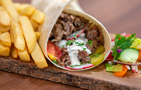 Lamb Shawarma Wrap